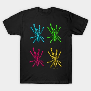 Ornamental Tarantulas (Poecilotheria) rainbow T-Shirt